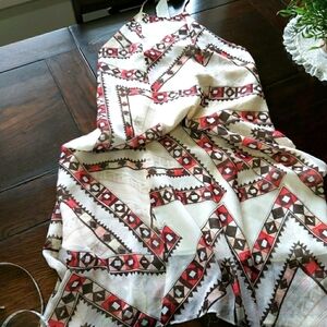 Geometric Tribal Halter Flowy Dress - Chic/B2A